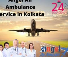 Hire Angel Air Ambulance Service in Kolkata with Latest Medical Equipment