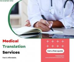 Professional Medical Translation Services in Mumbai, India | Bhasha Bharati Arts