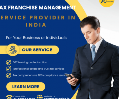 Tax franchise management service provider in India