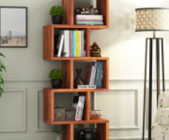 Adjustable Bookshelves -Up to 50% Off Maximise Space and Savings with Wooden Street!