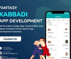 Fantasy Kabaddi App Development Company - Fantasybox