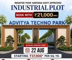 Advitya Technopark Sohna | Industrial Plots in Khatrika, Gurugram
