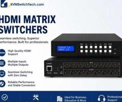 Upgrade Your AV Setup with 4x2 Matrix Switcher