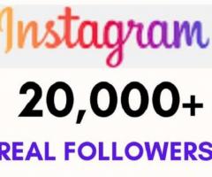Buy 20000 Instagram Followers at Just $180