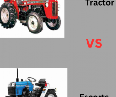 Comparative Analysis of Escort Tractors and TAFE Tractors | KhetiGaadi