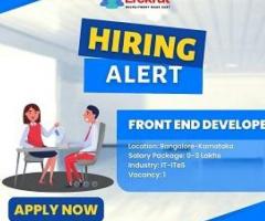 Front End Developer Job At Techexpert Solutions