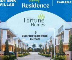 New Level of Luxury Living at Vedansha's Fortune Homes 3BHK and 4BHK Duplex Villas
