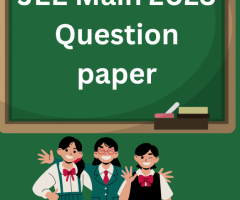 JEE Main 2023 Question paper