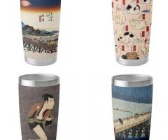 Custom Printed Ukiyo-e Mugs: A Unique Blend of Traditional Art and Personalized Style