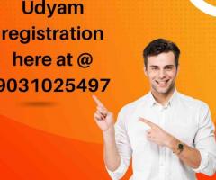 Apply for Udyam registration here at @ 9031025497