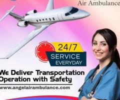 Get A Complete Health Care Transport By  Angel Air Ambulance Service in Bokaro