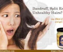 Desi Ghee for Hair Health