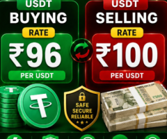USDT Crypto Buying and Selling services