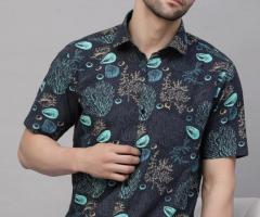 Valbone | Shop Best printed Cotton casual shirt for men