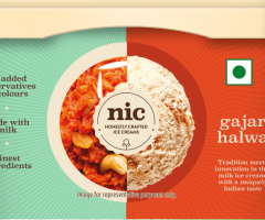 Winter Magic in a Cone: NIC's Gajar Halwa Ice Cream – Irresistible Indulgence!