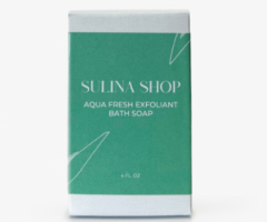 aqua fresh exfoliant bath soap