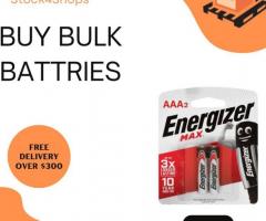 Bulk batteries available at Stock4Shops | Free Delivery In 2 days Within NZ