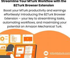 Streamline Your MTurk Workflow with the BZTurk Chrome Extension