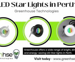 LED Star Lights in Perth by Greenhse Technologies