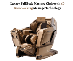 Luxury Full Body Massage Chair with 4D Rovo Walking Massage Technology
