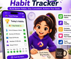 Daily Habit Tracker App | Build Better Habits - SuperMeApp