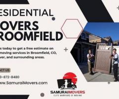 Seamless Transitions: Samurai Movers - Your Trusted Residential Movers in Broomfield