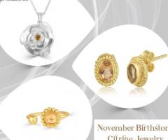 DWS Jewellery: Exclusive November Birthstone Citrine Jewelry Collection on Sale Now!