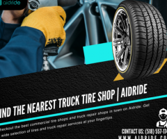 Find The Nearest Truck Tire Shop | Aidride