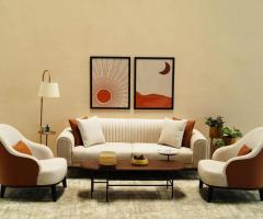 Luxury Redefined: Wooden Street's Sofa Set Designs at 55% Off! - 1