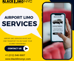 Airport limousine services