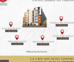 Gated apartments in gajularamaram | Elite Home's by Adasada