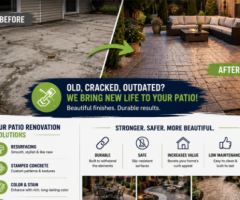 🏡 Transform Your Concrete Patio With EcoWorks