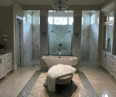 Bathroom Countertop Naples FL | Quartz Bathroom Top - Stone Express Inc