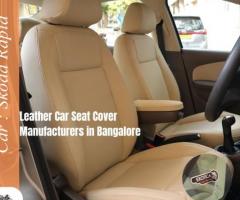 Leather Car Seat Cover Manufacturers in Bangalore
