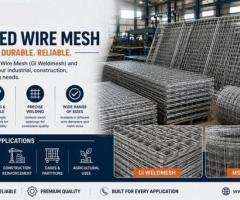 GI Welded Wire Mesh Manufacturer & Supplier in Kolkata