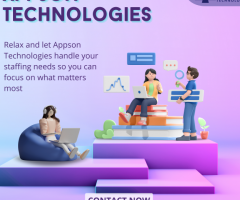 Hire Best Remote Developer:Appson Technologies Staffing soloutions