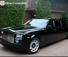 What types of luxurious limousines does Limo Hire London offer for rentals in London?