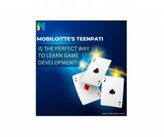Mobiloitte's Teenpati is the perfect way to learn game development!