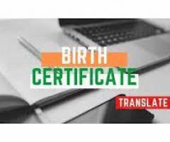 Fast and Reliable Birth Certificate Translation Services