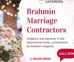 Brahmin Marriage Contractors in Bangalore