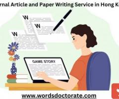 Journal Article and Paper Writing Service in Hong Kong