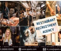 Restaurant Staffing Agency in India, Nepal, Bangladesh