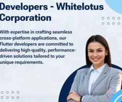 Hire Dedicated Flutter Developers - Whitelotus Corporation
