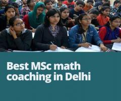 Best MSc math coaching in Delhi