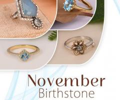 DWS Jewellery: Your Trusted Jaipur Supplier for November Birthstone Rings