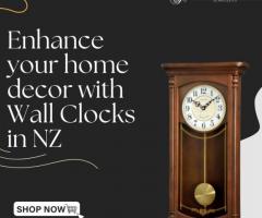 Enhance your home decor with Wall Clocks in NZ | Stonex Jewellers