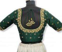 Shivani Perl Zardozi Work Blouse Is Perfect For Your Special Occasion